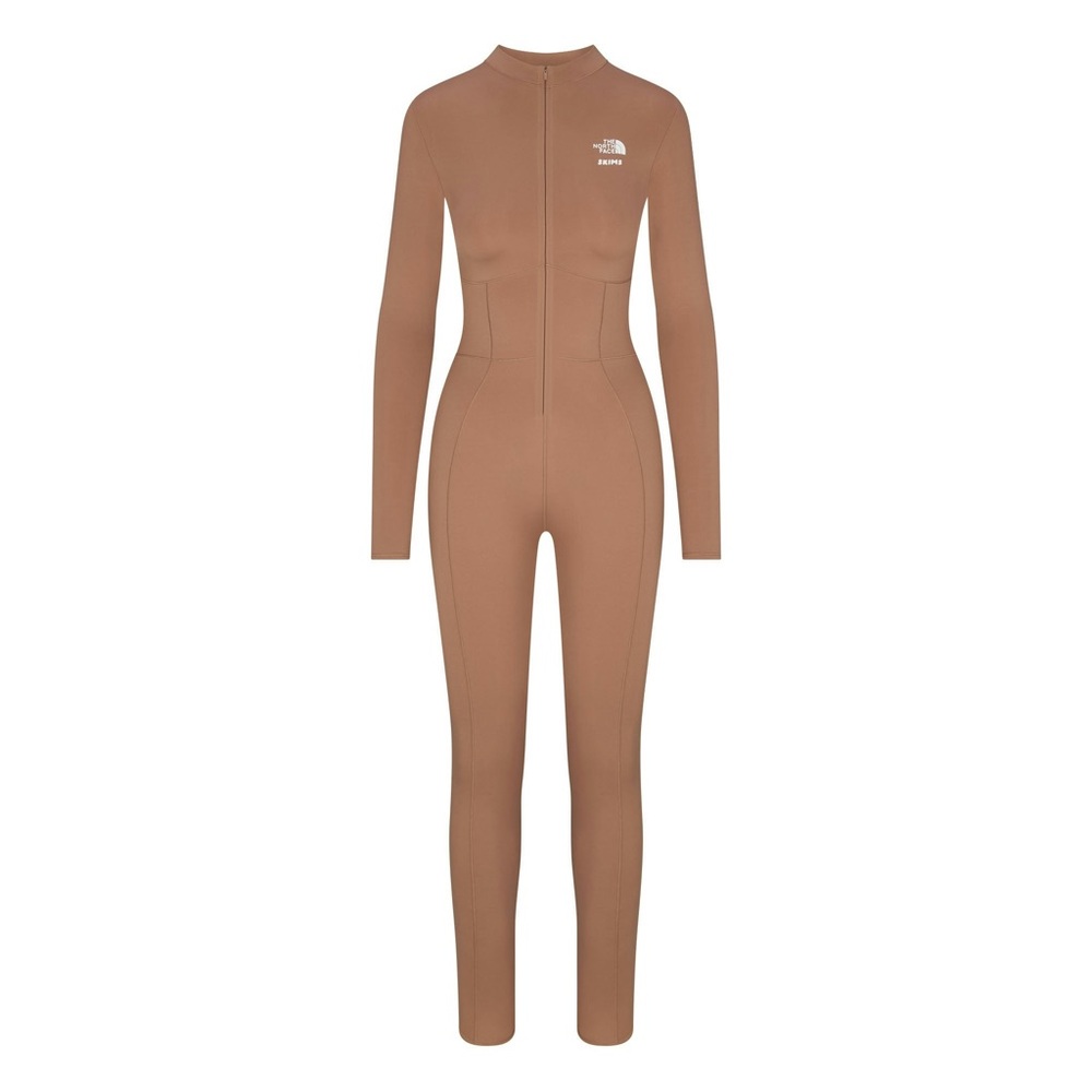 The North Face x SKIMS Refina Bodysuit, Size S; Sienna; NWT